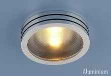 Встраиваемый светильник из алюминия Elektrostandart 5153 MR16 CH/BK хром/черный - цена и фото